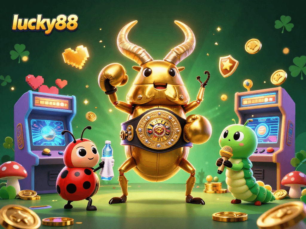 Experience thrilling gameplay at lucky88 with vibrant 3D characters and dynamic casino elements.