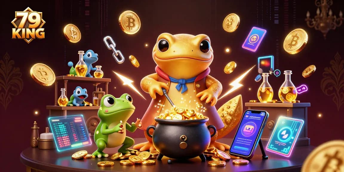Experience the excitement of 79 KING's gaming world with vibrant animations and gold-winning action!