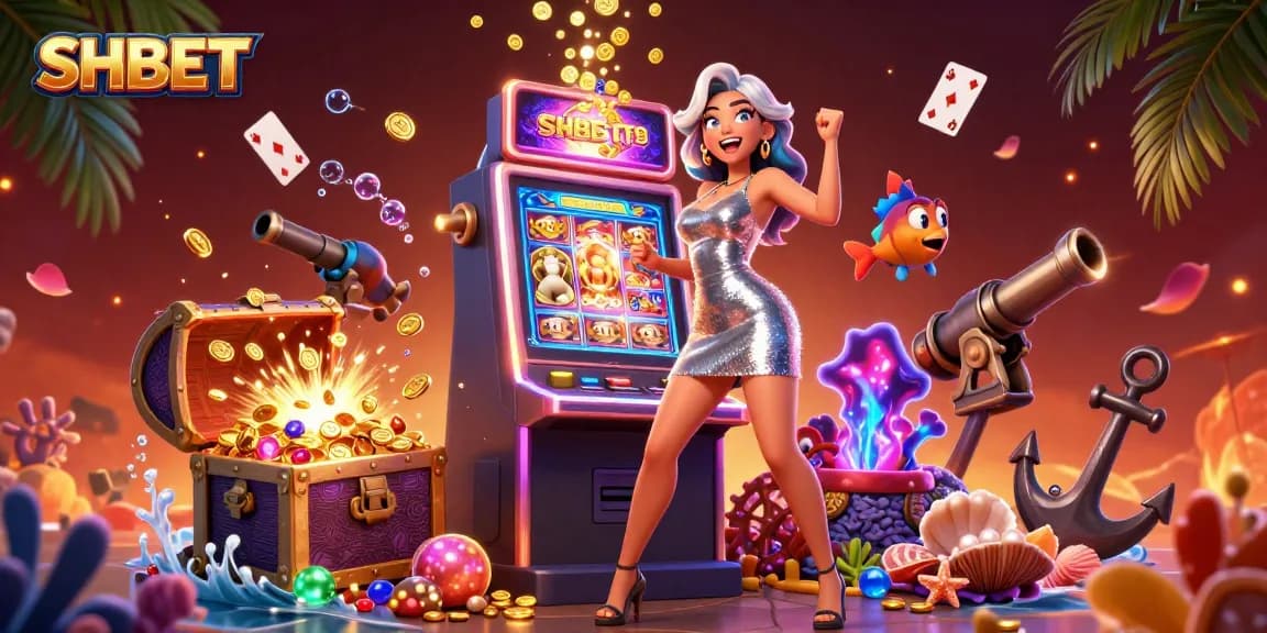 Experience thrilling wins at SHBET with a dazzling jackpot scene filled with excitement.