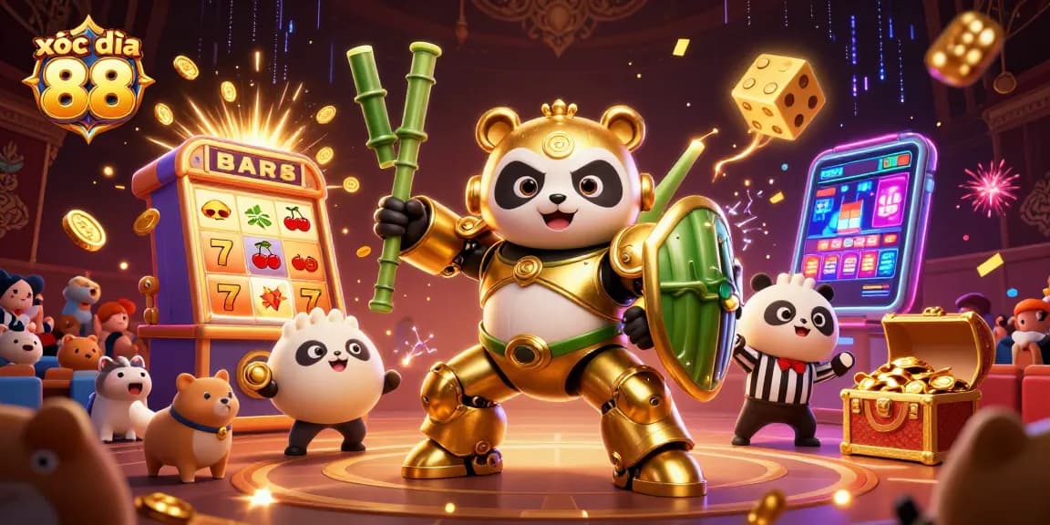 Experience thrilling excitement at xóc đĩa 88 through a dynamic, colorful casino action scene