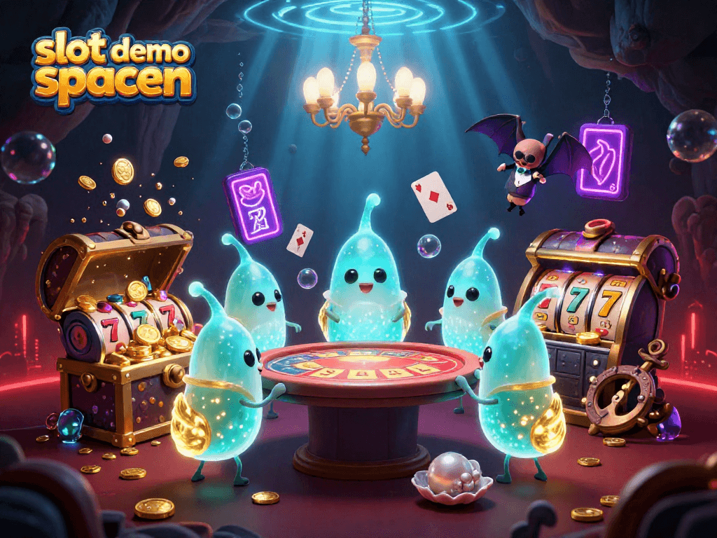 Spin the reels in the vibrant slot demo spaceman casino scene filled with golden treasures.
