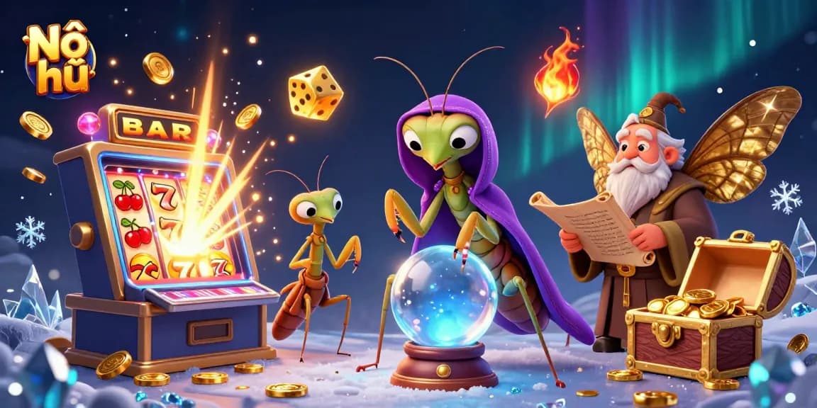 Win big with Nổ hũ as the fortune teller unveils a crystal ball of casino riches and joy.