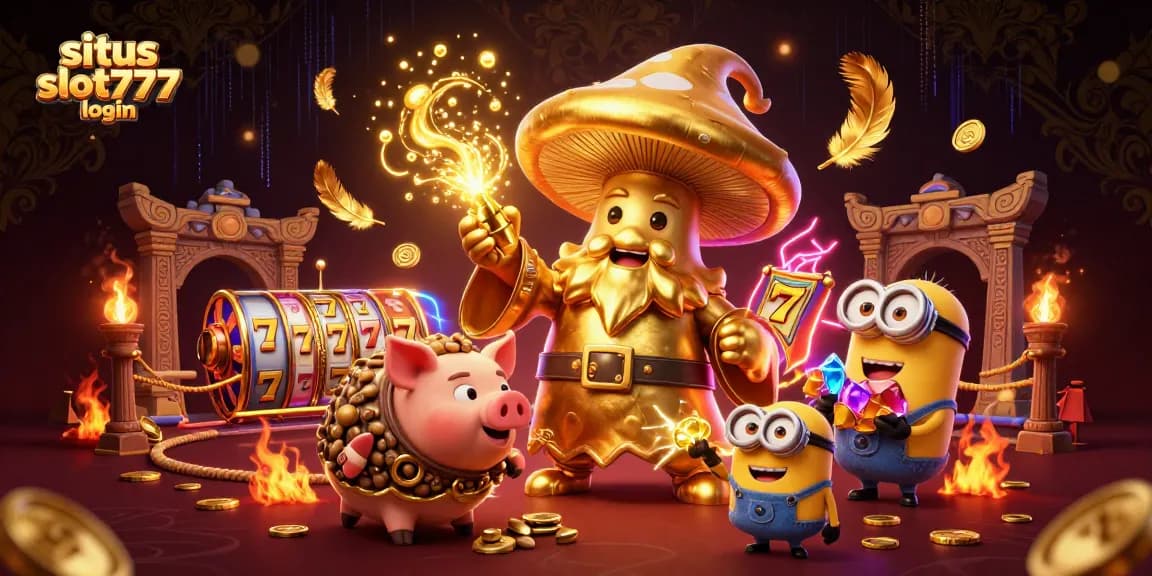 Play with luck on situs slot777 login while enjoying dynamic fantasy characters and casino elements.