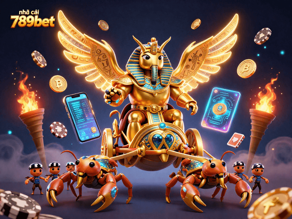 Experience thrilling gaming with nhà cái 789bet, featuring vibrant characters and dynamic elements.