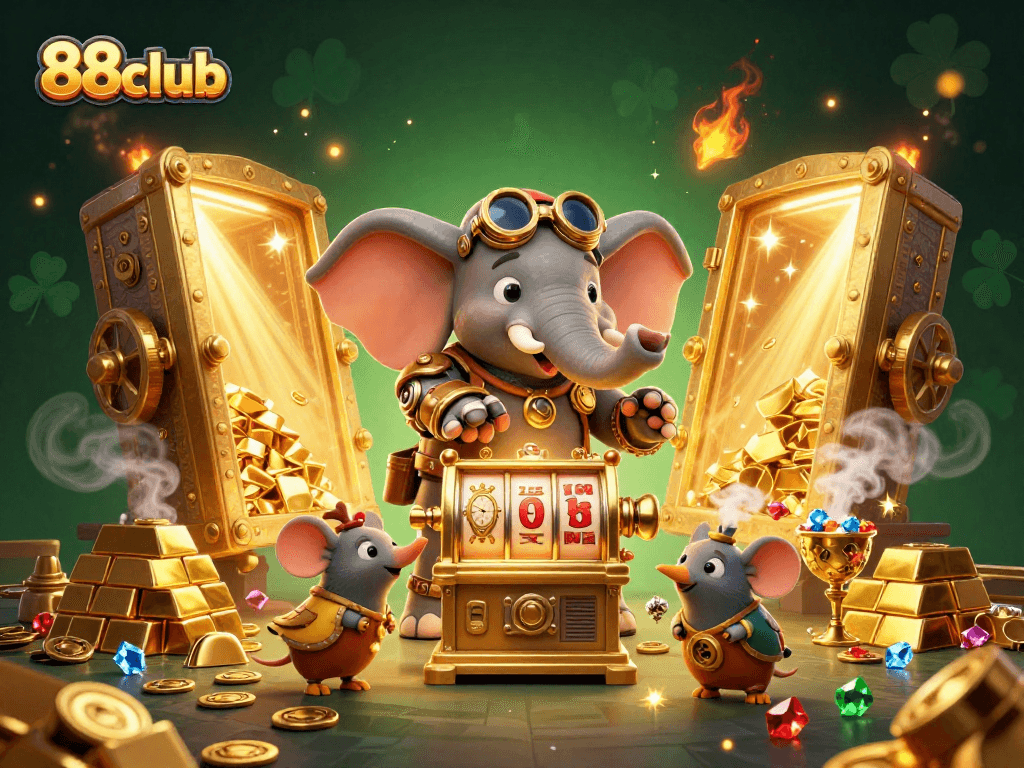Experience thrilling spins at 88club's dynamic slots with vibrant treasures and unique features.