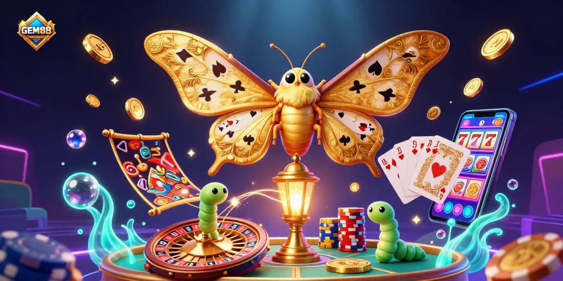 Experience vibrant casino excitement with GEM88, featuring dazzling games and golden elements that inspire winning.
