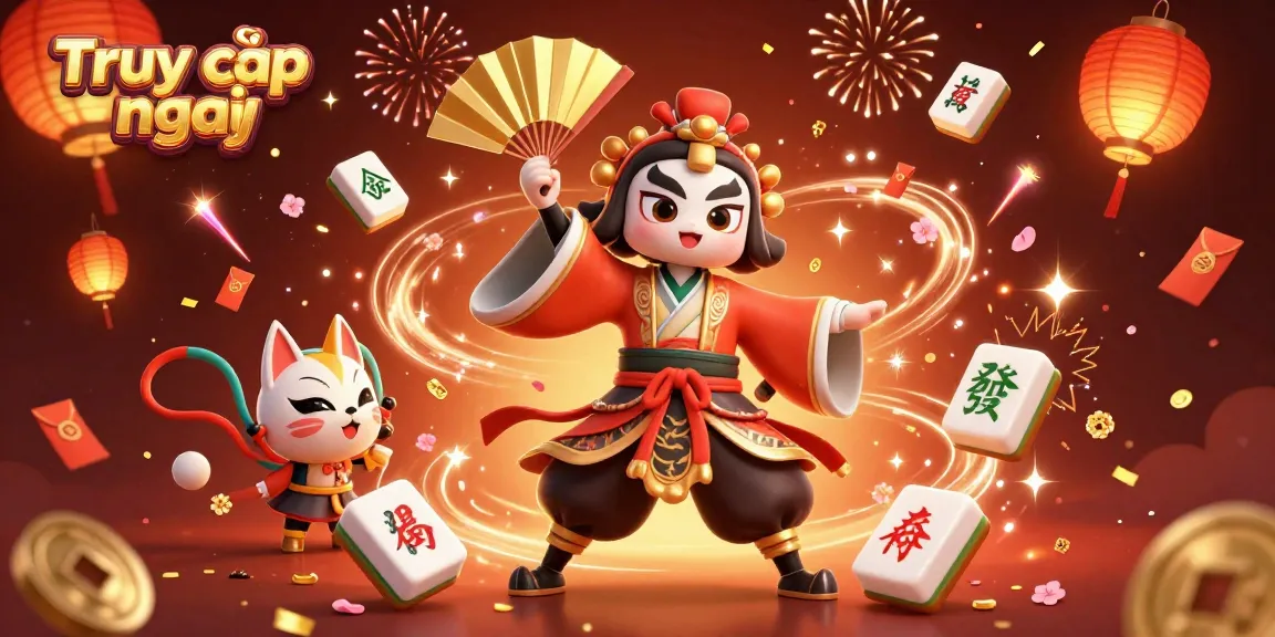 Join the fun at Truy cập ngay with vibrant casino-themed illustrations showcasing luck and excitement.