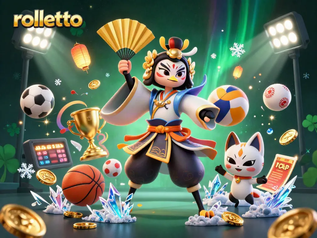 Experience winning with rolletto at this rich, vibrant casino scene blending action and excitement.
