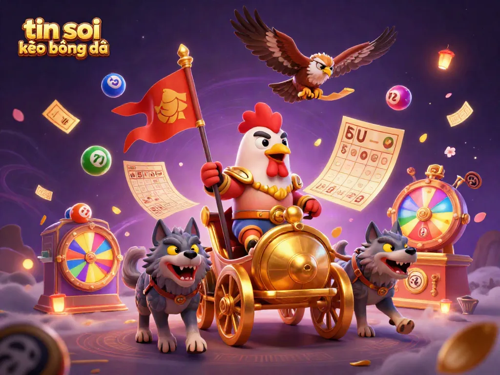 Experience thrilling action in tin soi kèo bóng đá with dynamic characters and gambling elements.