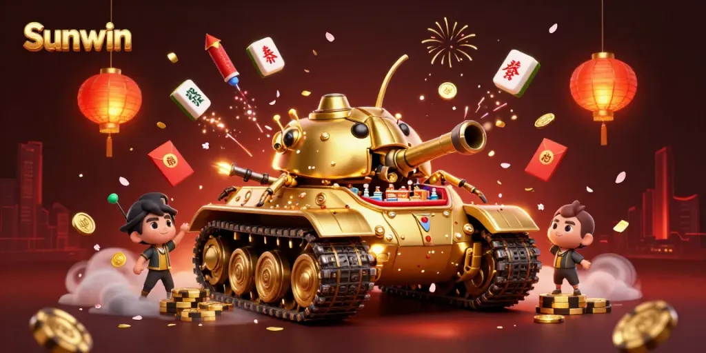 Experience the excitement of Sunwin with interactive mini casino scenes bursting with color and energy.