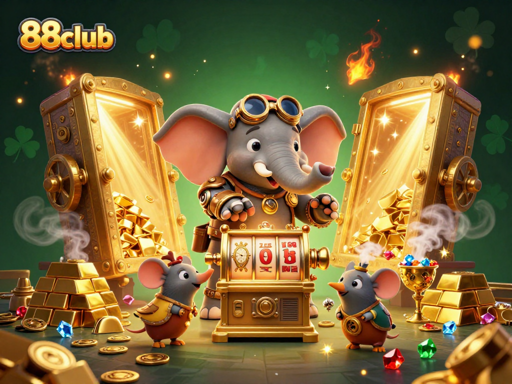 Experience thrilling spins at 88club's dynamic slots with vibrant treasures and unique features.