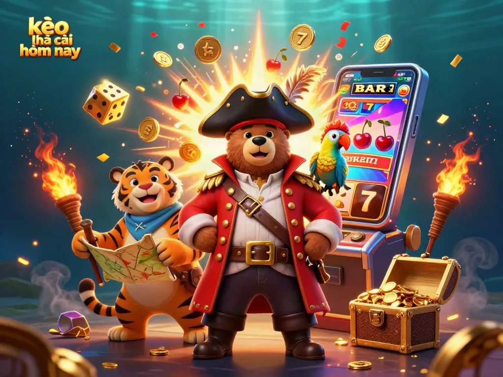 Engage in exciting betting action with kèo nhà cái hôm nay while navigating a vibrant casino adventure.