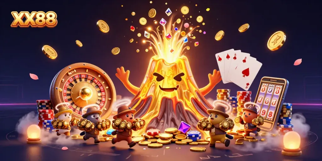 Experience the thrill of the XX88 casino with energetic treasures and dynamic gameplay.